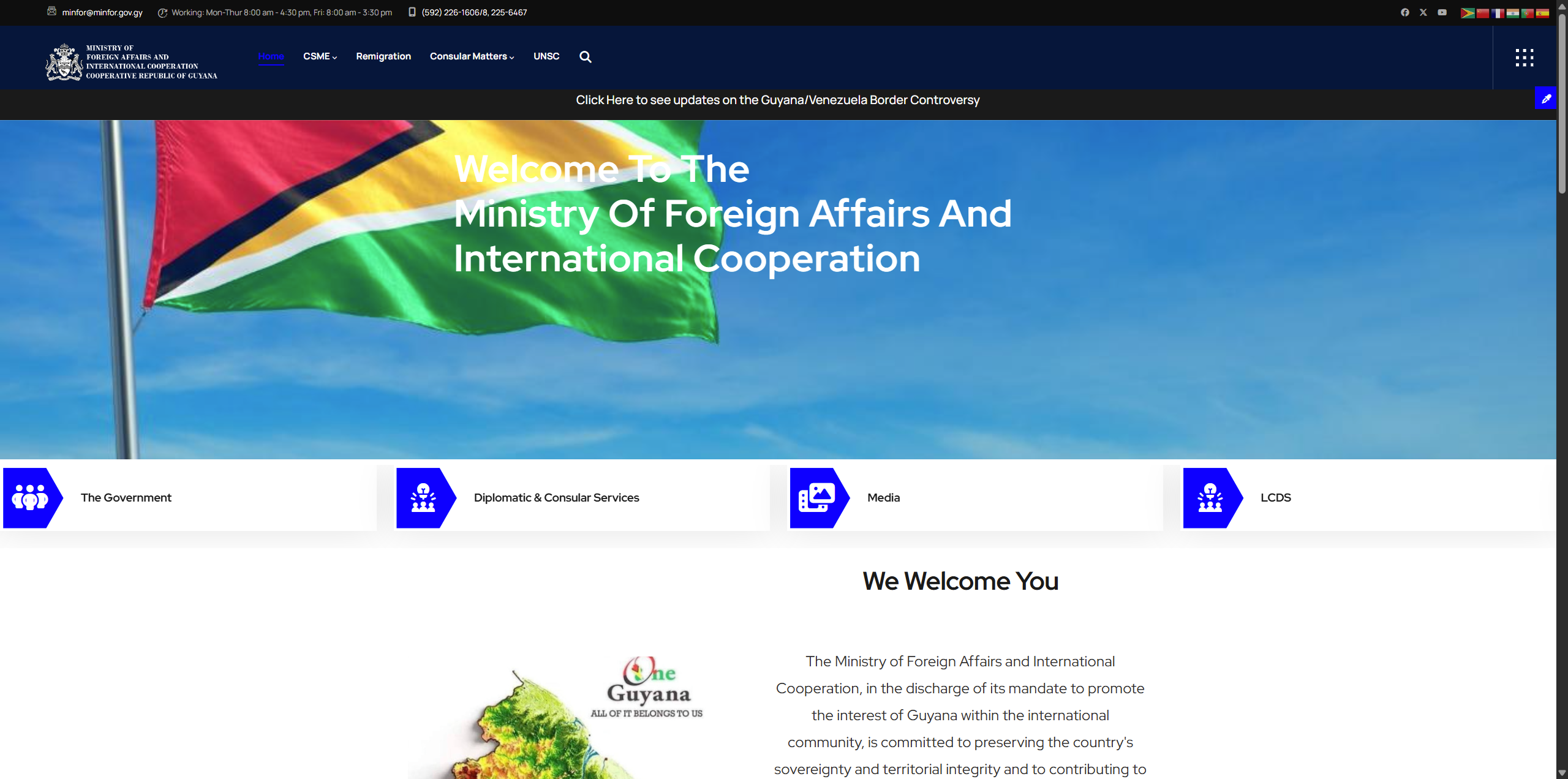 Ministry of Foreign Affairs Platform